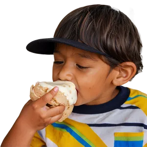 Son Eating Ice Cream Png 75 PNG Image