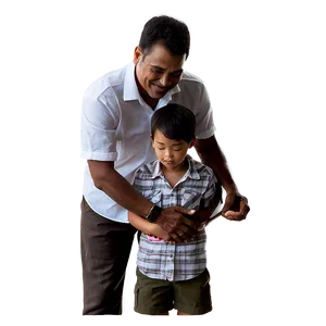 Son Hugging Father Png 06242024 PNG Image