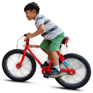 Son Riding Bicycle Png 06242024 PNG Image