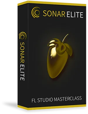 Sonar Elite F L Studio Masterclass Software Box PNG Image