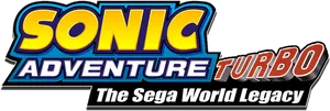 Sonic Adventure Turbo Logo PNG Image