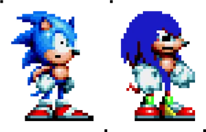 Sonic_and_ Knuckles_ Pixel_ Art PNG Image