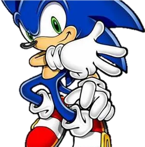 Sonicthe Hedgehog Classic Pose PNG Image