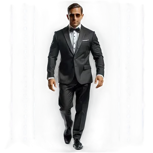 Sophisticated Black Tie Png 24 PNG Image