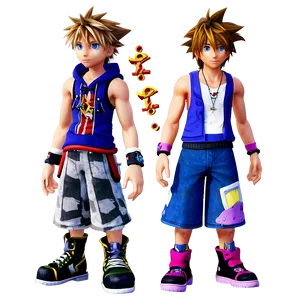 Sora And Riku Png 06252024 PNG Image