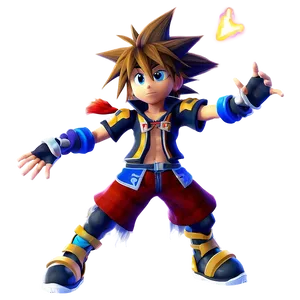 Sora's Valor Form Png Wai PNG Image