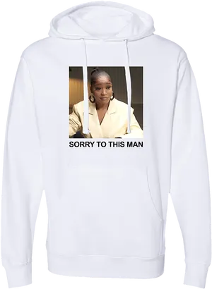 Sorry To This Man Hoodie Meme PNG Image