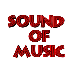 Soundof Music Red Text PNG