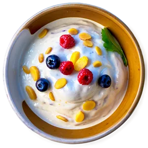 Sour Yogurt Bowl Png 06252024 PNG Image