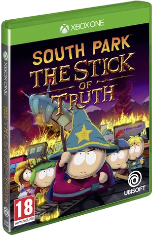 South Park The Stickof Truth Xbox One Cover PNG Image