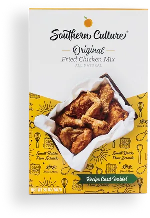 Southern Culture Fried Chicken Mix Package PNG Image