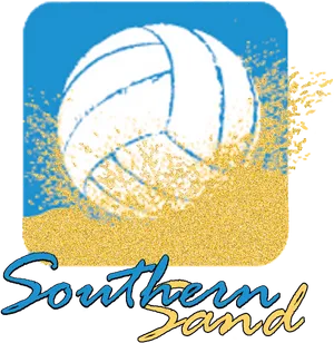 Southern Sand Volleyball Logo PNG Image