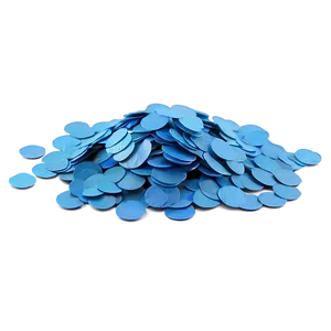 Space Blue Confetti Spread Png Yyb16 PNG Image