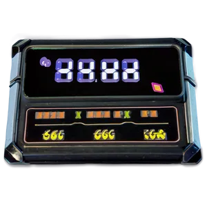 Space Countdown Timer Png 85 PNG Image