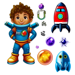 Space Explorer Characters Png 49 PNG Image