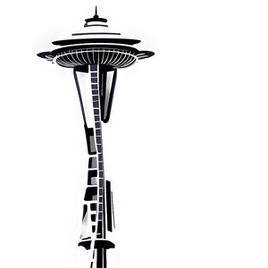 Space Needle Drawing Png 26 PNG Image