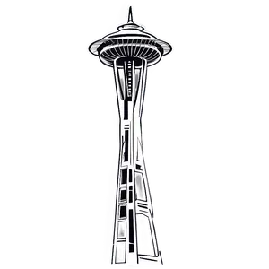 Space Needle Historical Landmark Png Mjn PNG Image