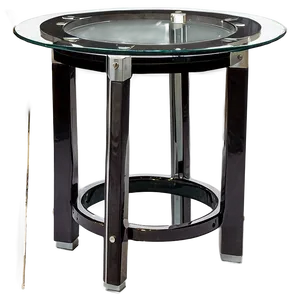 Space-saving Glass Table Png Ibx PNG Image