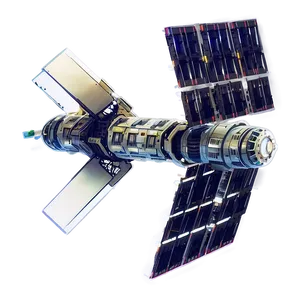 Space Station In Sci-fi Png Yii PNG Image