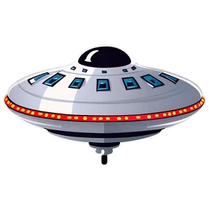 Spacecraft Flying Saucer Vector Png 85 PNG Image