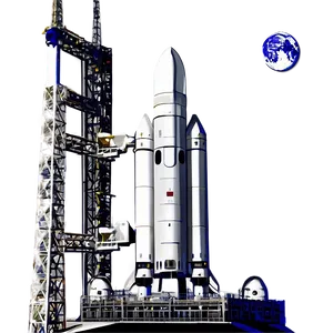 Spacecraft Launch Graphic Png Oft62 PNG Image