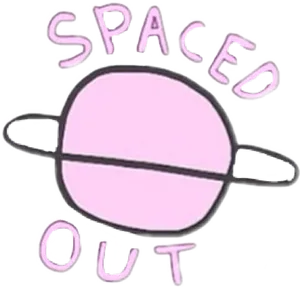 Spaced Out_ Planet_ Graphic PNG Image