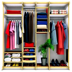 Spacious Walk-in Wardrobe Png Iuy39 PNG Image