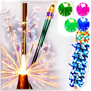 Sparklers B PNG Image