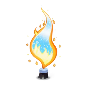 Sparkling Cartoon Fire Png Ata93 PNG Image