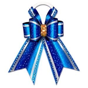 Sparkling Cheer Bow Png Vww PNG Image