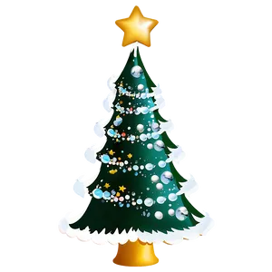 Sparkling Cute Christmas Tree Png Pnx93 PNG Image