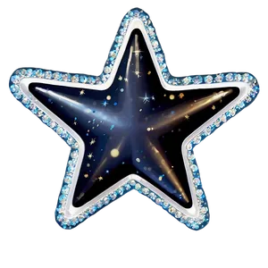 Sparkling Cute Star Png Wjg86 PNG Image