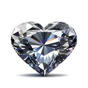 Sparkling Diamond Heart Png 06262024 PNG Image