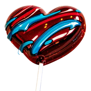 Sparkling Heart Lollipop Png Bwv PNG Image