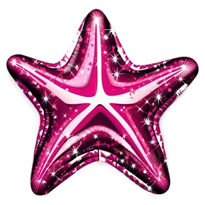 Sparkling Pink Stars Png Qqu PNG Image