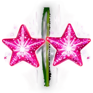 Sparkling Pink Stars Png Xck PNG Image