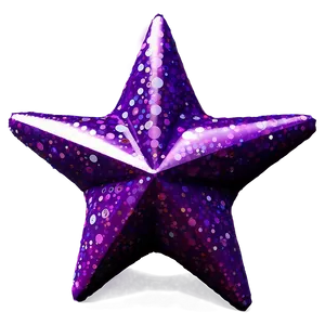 Sparkling Purple Star Art Png 98 PNG Image