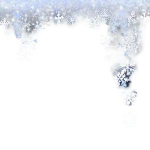 Sparkling Snow Border Png Fey PNG Image