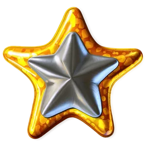 Sparkling Star Sticker Png Yvm60 PNG Image