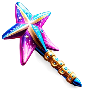 Sparkling Star Wand Png 34 PNG Image