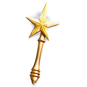 Sparkling Star Wand Png Eho PNG Image