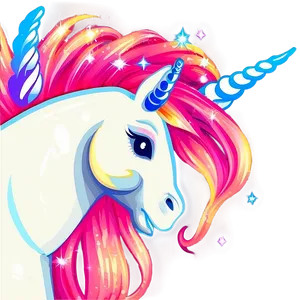 Sparkling Unicorn Clipart Png Aec36 PNG Image