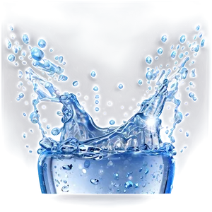 Sparkling Water Effect Png Eft55 PNG Image