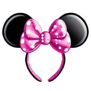 Sparkly Minnie Mouse Ears Png Xen41 PNG Image