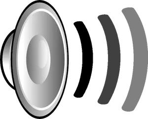 Speaker Sound Waves Icon PNG