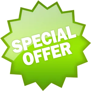 Special Offer Starburst Graphic PNG Image