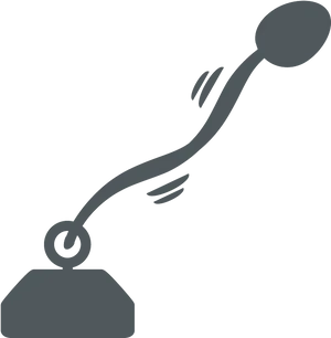 Sperm Icon Attachedto Weight PNG Image