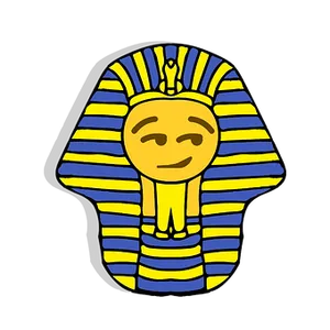 Sphinx Emoji Mashup PNG Image