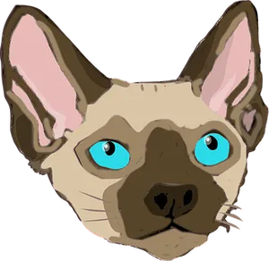 Sphynx Cat Illustration PNG Image