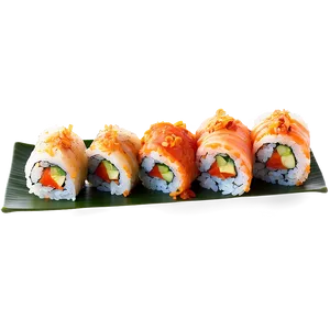 Spicy Crab Sushi Roll Png Oql44 PNG Image